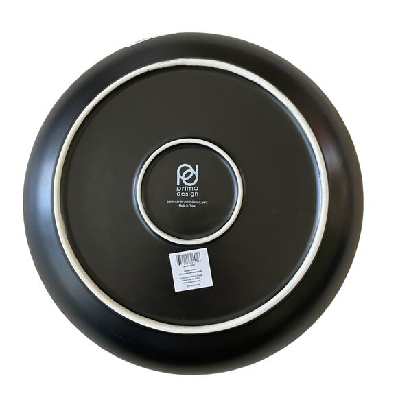 Black & White Halloween Skeleton Hand Serving Bowl Candy Dish 10.5in Spooky NEW - Picture 7 of 10